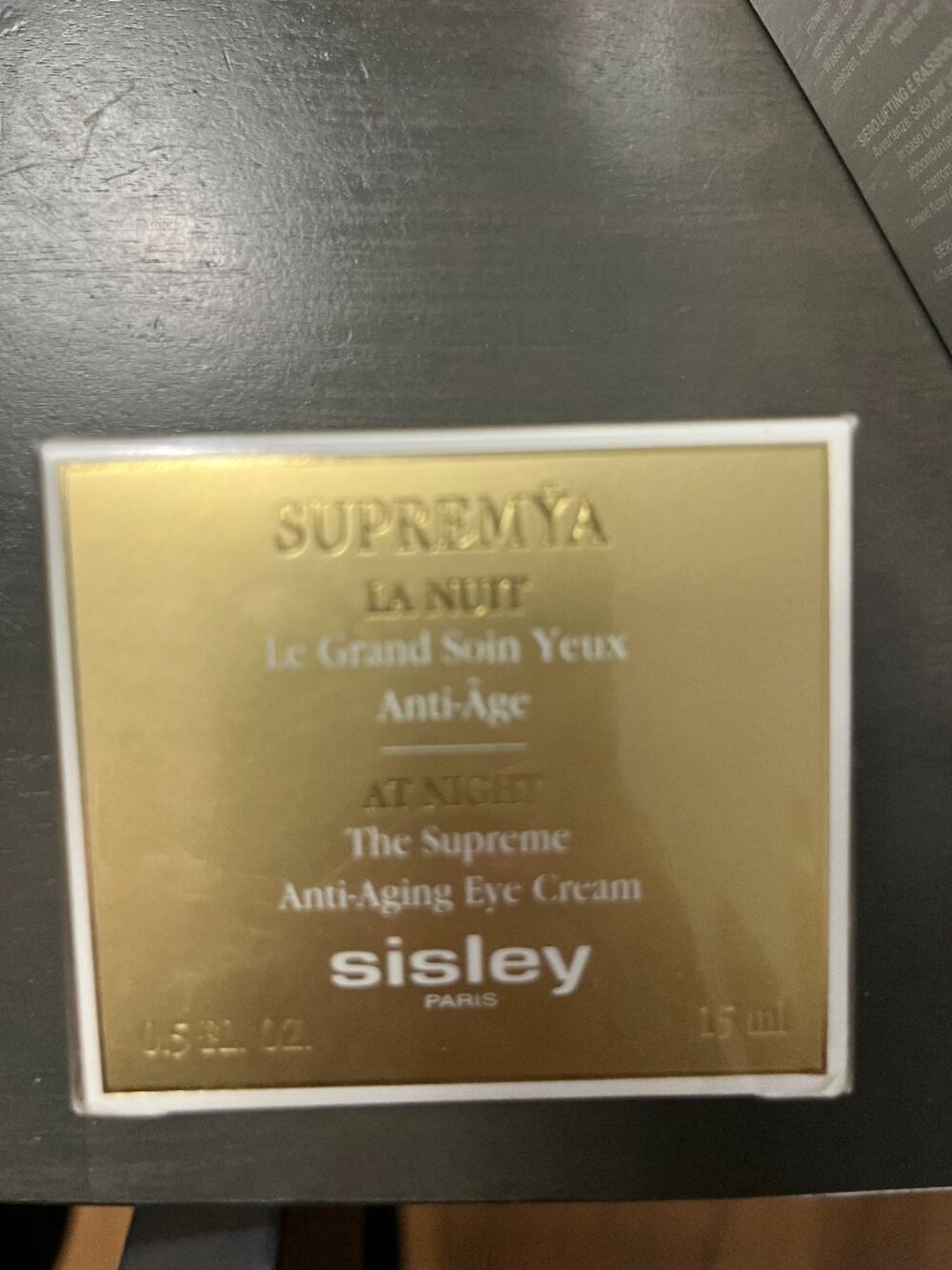 AUTHENTIC Sisley Paris Supremÿa Le Grand Soin Yeux Anti-Âge (15ml / 0.5 oz)